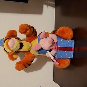 Happy birthday, Tigger & Piglet decor.